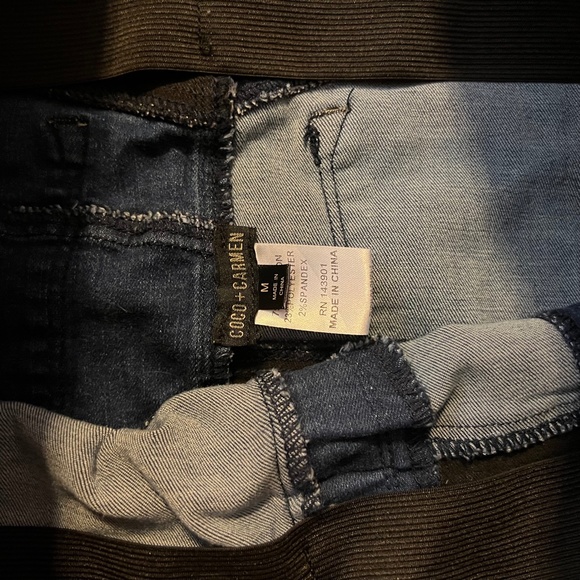 Coco + Carmen OMG Patchwork Denim Skirt - Picture 6 of 6